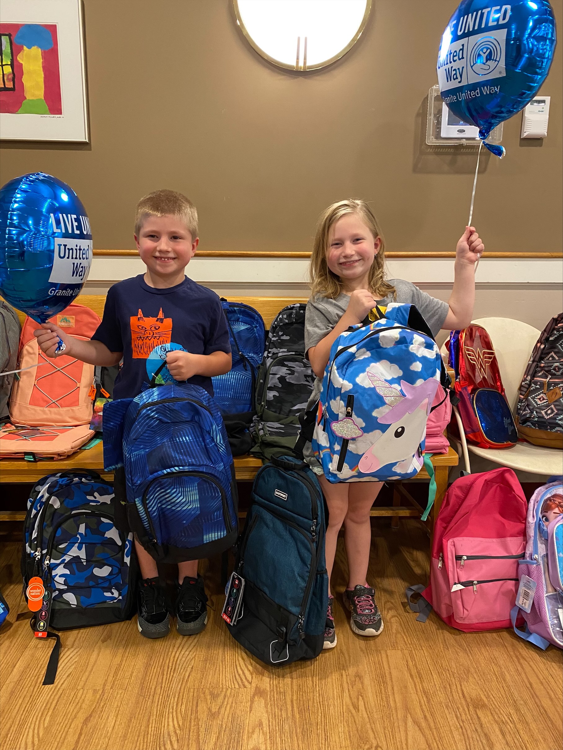 Whole Village Family Resource Center Sends Kids Back to School Supplied