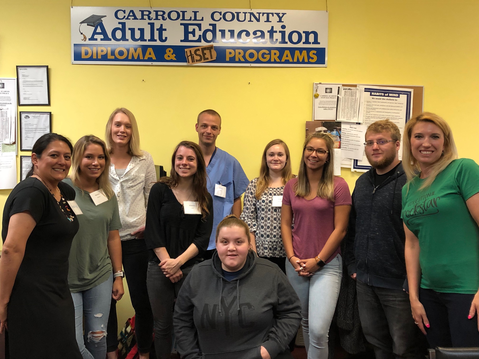 Young Adults Raising Awareness in Carroll County